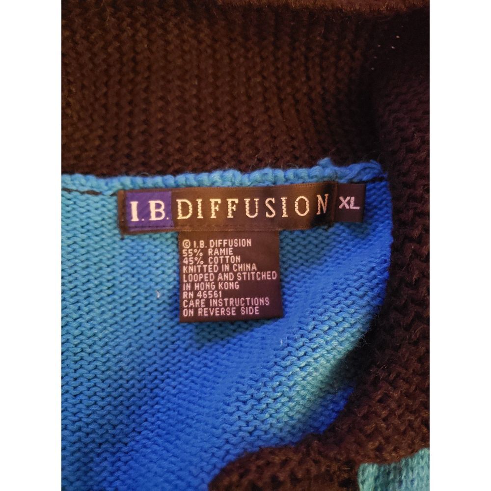 90s‎ I.B. Diffusion Maritni Novelty Cardigan - Picture 4 of 4